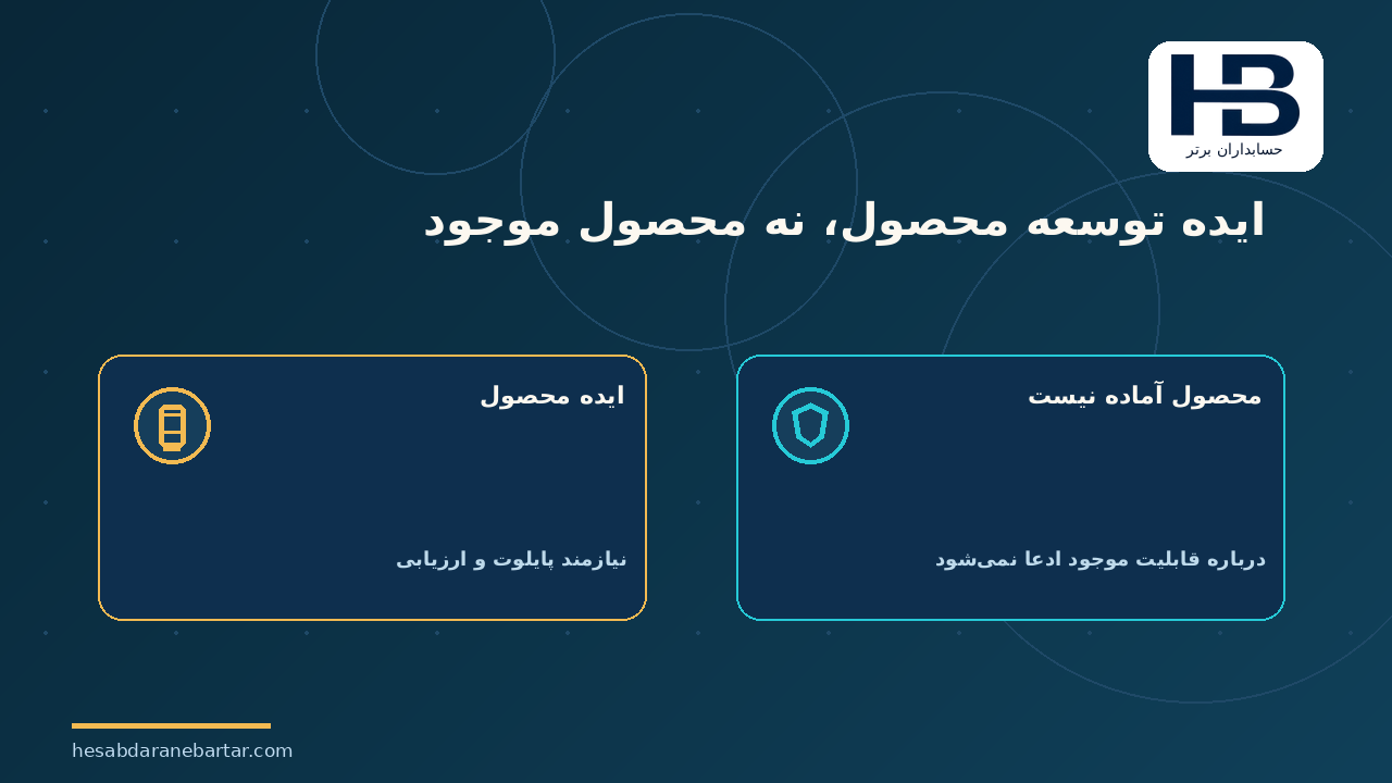 ایده توسعه محصول، نه محصول موجود؛ فرصت توسعه محصول برای «حسابداران برتر»