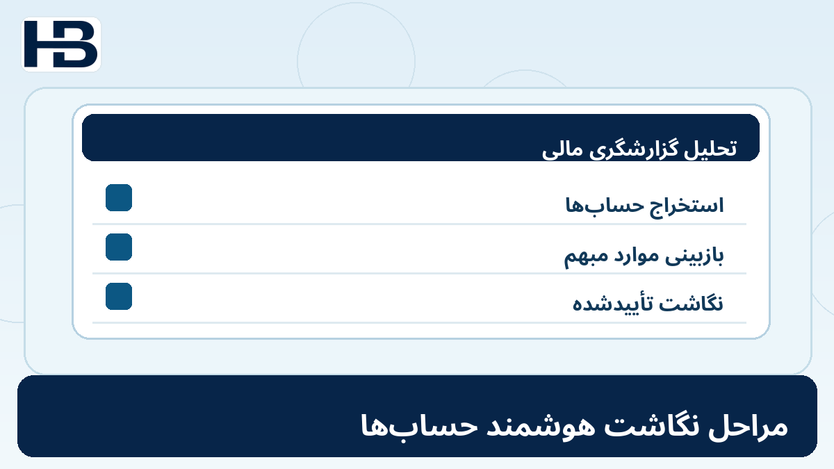 ۱۸. نگاشت هوشمند حسابها چگونه طراحی شود؟؛ تصویر اختصاصی فارسی حسابداران برتر
