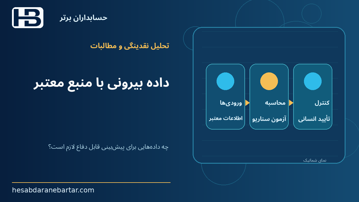 داده بیرونی با منبع معتبر؛ چه داده‌هایی برای پیش‌بینی قابل دفاع لازم است؟