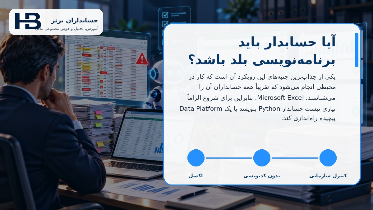 آیا حسابدار باید برنامهنویسی بلد باشد؟