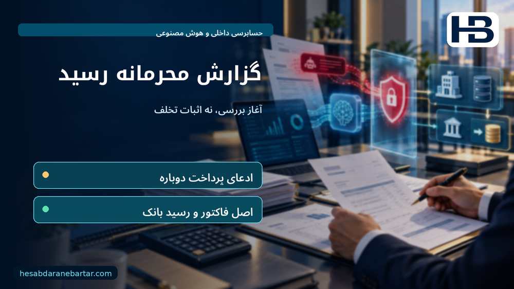 گزارش محرمانه رسید؛ آغاز بررسی، نه اثبات تخلف