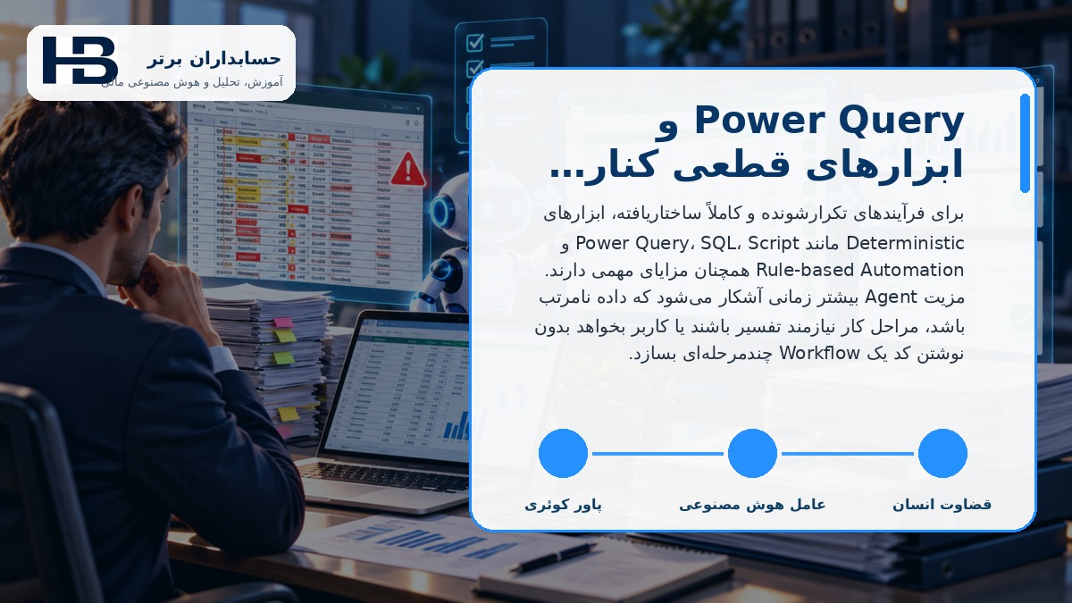 Power Query و ابزارهای قطعی کنار نمیروند