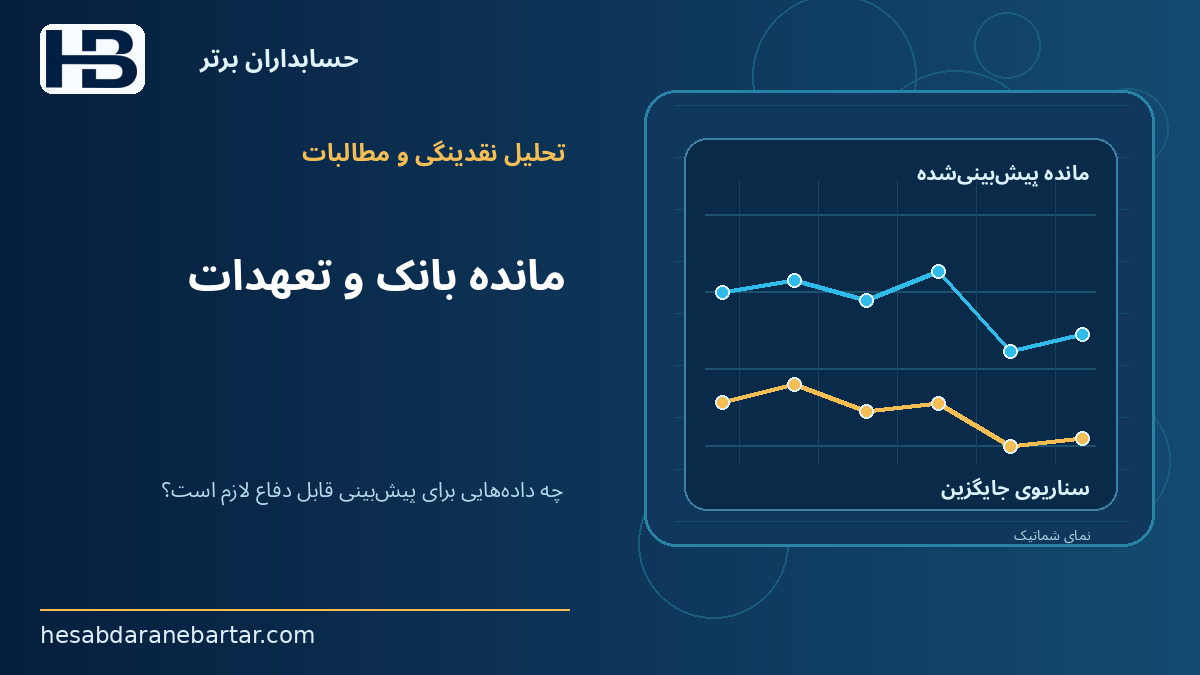 مانده بانک و تعهدات؛ چه داده‌هایی برای پیش‌بینی قابل دفاع لازم است؟