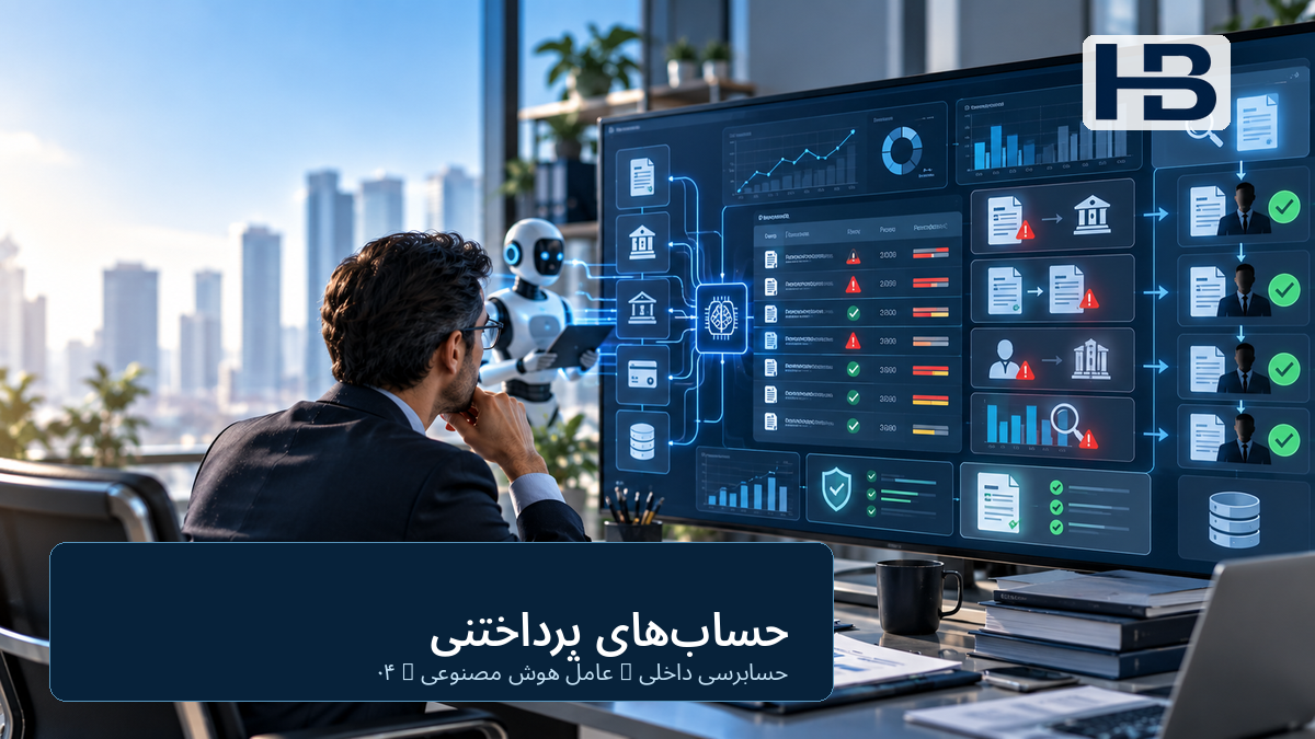 مثال حسابهای پرداختنی: Agent چگونه چند نشانه ریسک را کنار هم میگذارد؟