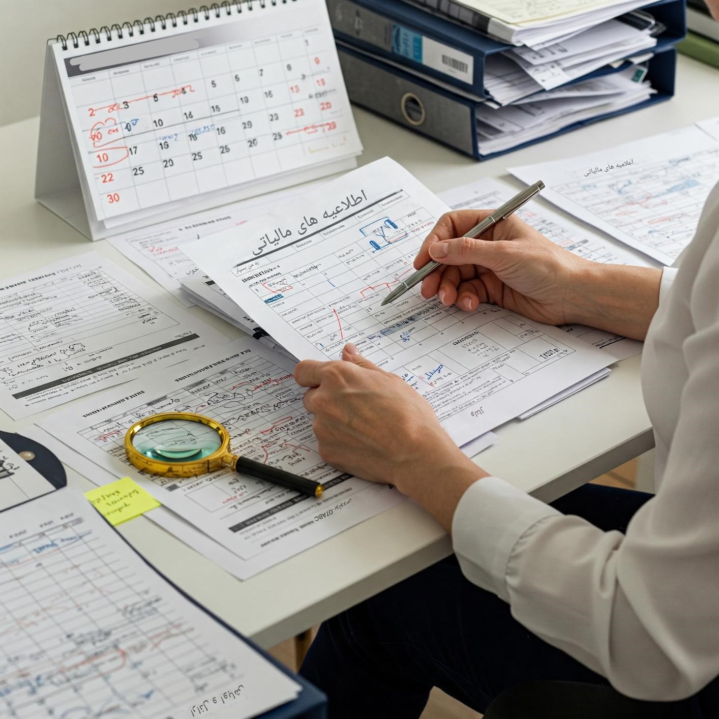 نحوه پیگیری ابلاغات مالیاتی