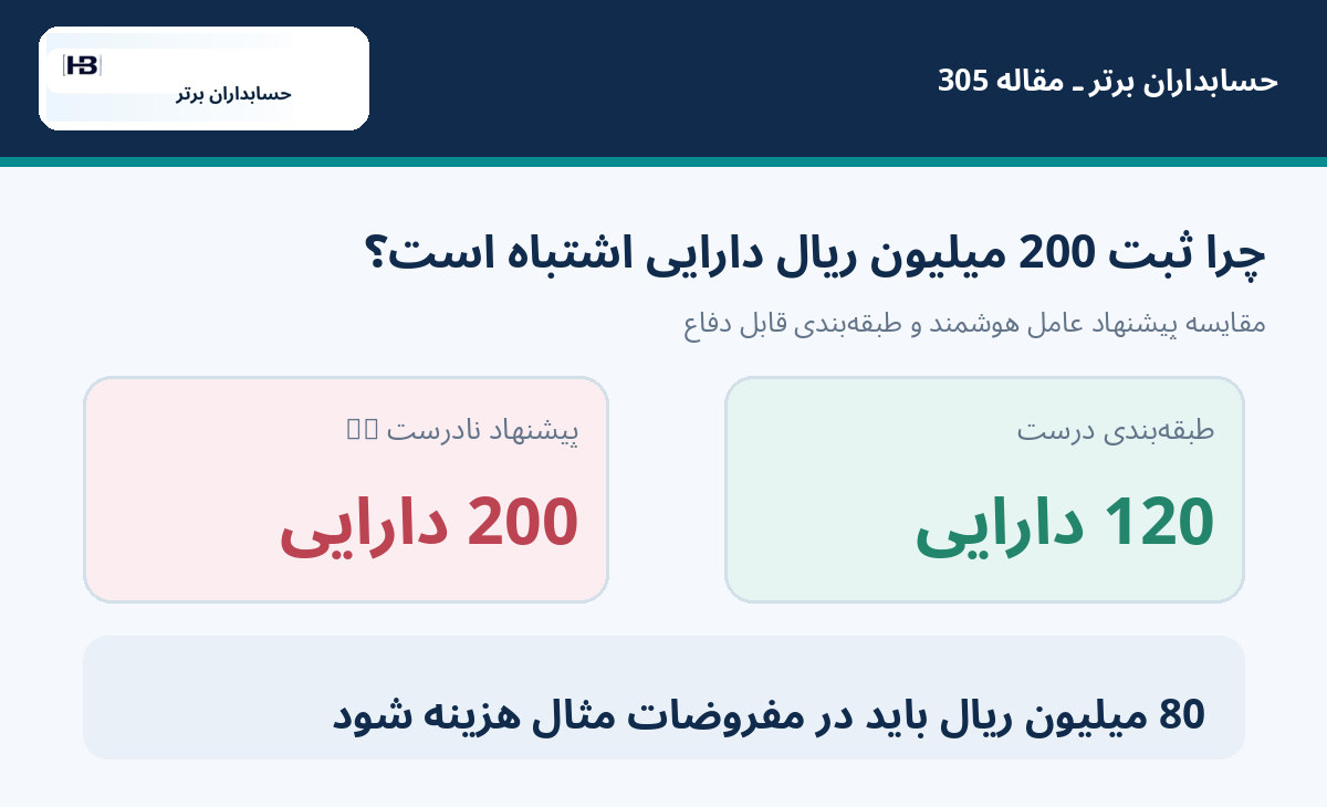 تصویر آموزشی مقاله ۳۰۵ حسابداران برتر — چرا یادگیری از اسناد سال گذشته می‌تواند هم کمک کند و هم گمراه‌کننده باشد؟