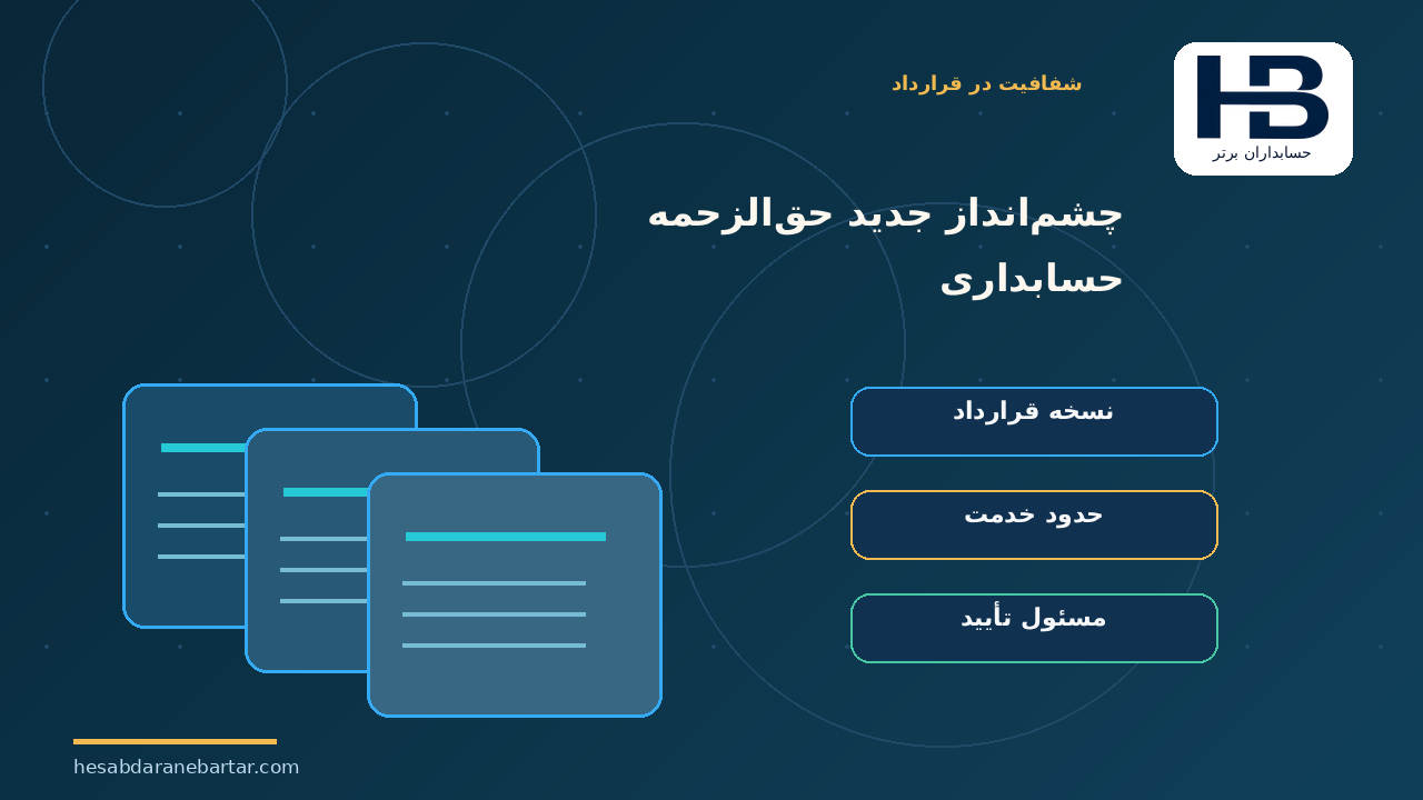 چشم‌انداز جدید حق‌الزحمه حسابداری؛ چرا اکنون مطرح شده است؟