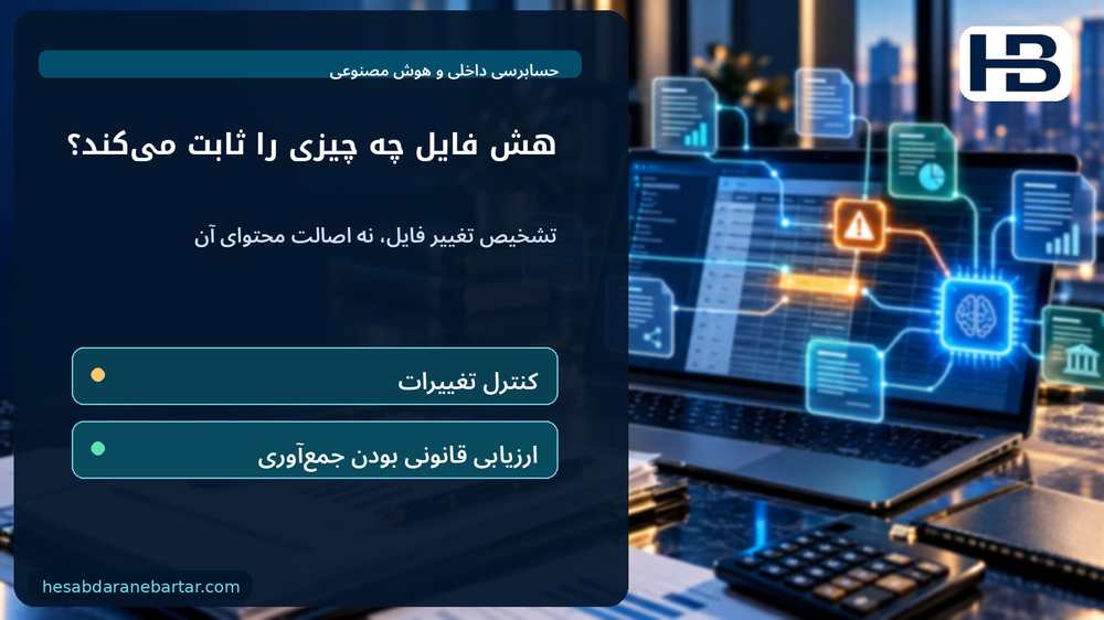 هش فایل چه چیزی را ثابت می‌کند؟؛ تشخیص تغییر فایل، نه اصالت محتوای آن