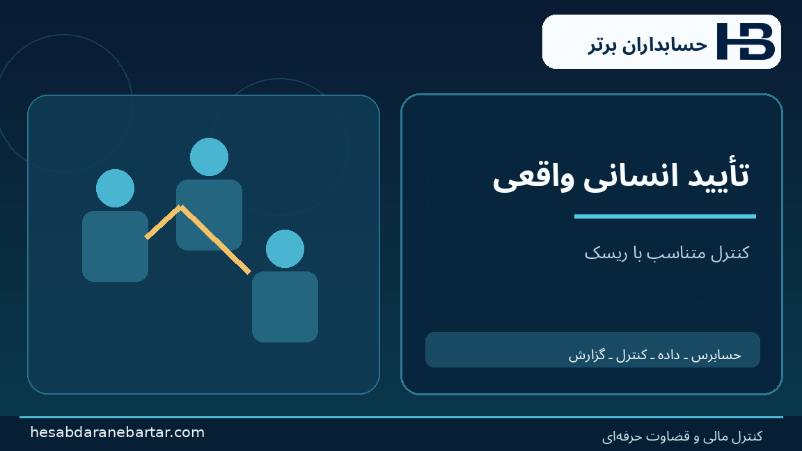 تأیید انسانی واقعی؛ تصویری از کنترل و شواهد در حسابرسی هوش مصنوعی شرکت