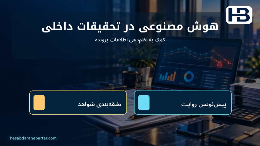 هوش مصنوعی در تحقیقات داخلی؛ کمک به نظم‌دهی اطلاعات پرونده