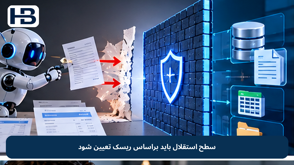 سطح استقلال باید براساس ریسک تعیین شود