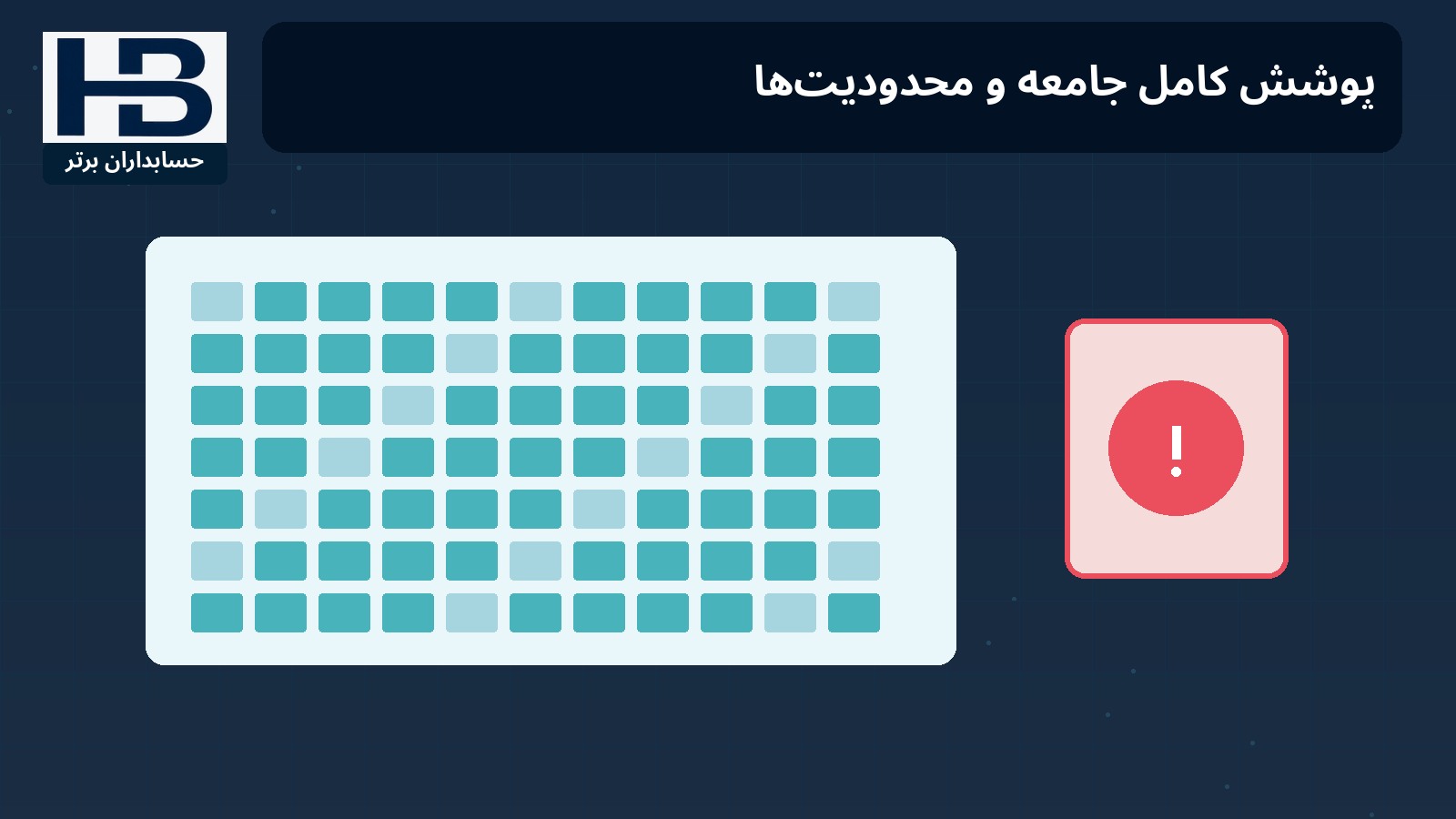 پوشش کامل جامعه و محدودیت‌ها