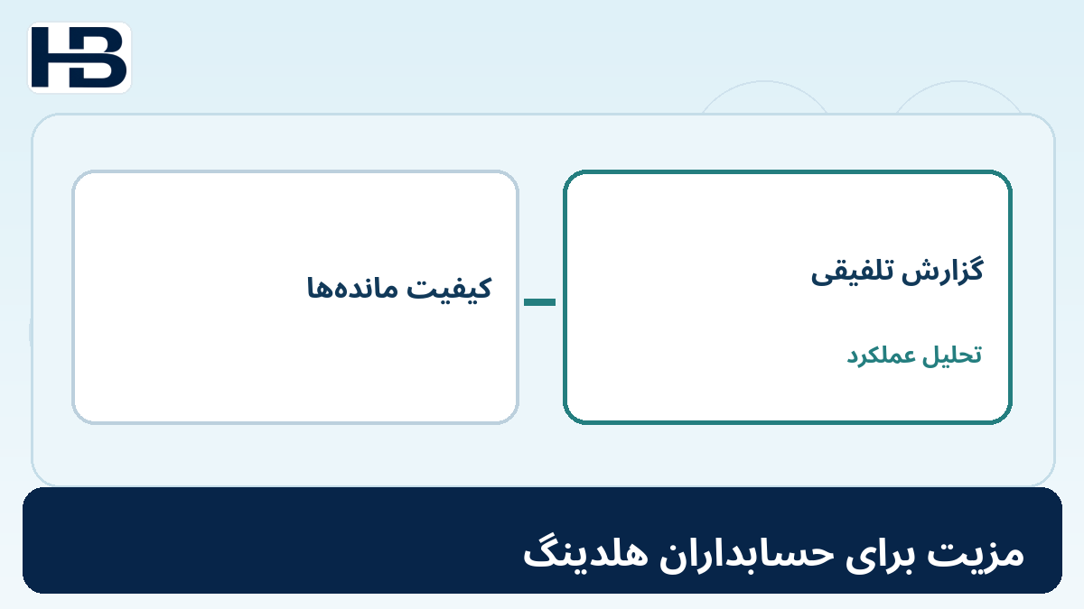 ۱۴. مزیت برای حسابداران هلدینگ؛ تصویر اختصاصی فارسی حسابداران برتر