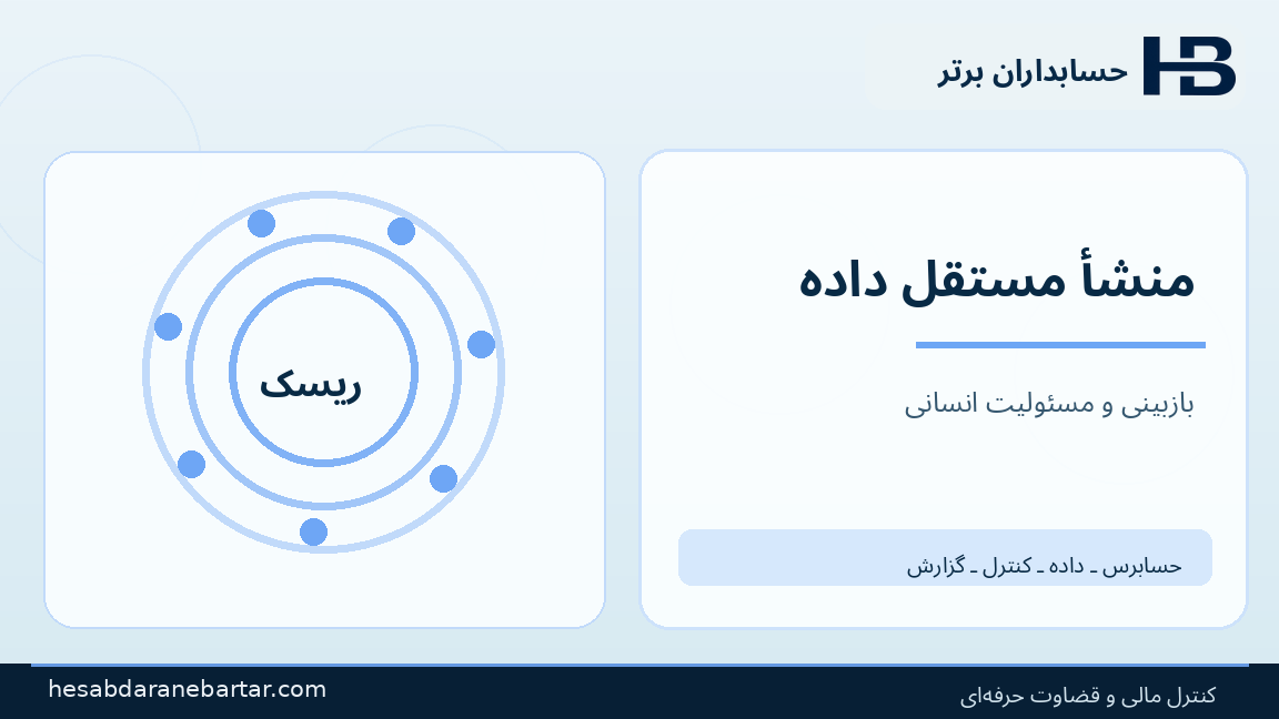 منشأ مستقل داده؛ تصویری از کنترل و شواهد در حسابرسی هوش مصنوعی شرکت